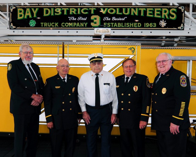 Life Members - Pete Kropp, Les Hansen, Ray Hanbury, Bob Braddock, R. Keith Fairfax